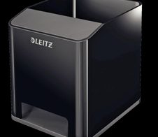 LEITZ Stiftehalter 9,0 x 10,1 x 10,0 cm schwarz/grau