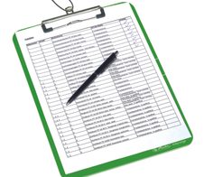 herlitz Klemmbrett DIN A4 apfel