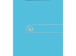 herlitz Klemmbrett easy orga DIN A4 transparent blau