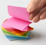 folia Notizzettel geleimt 5.5 cm  x 5.5 cm farbsortiert