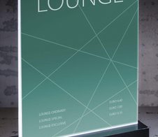 SIGEL LED LED-Tischaufsteller A5