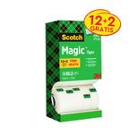 Scotch Magic™ Tape Klebefilm matt 19,0 mm x 33,0 m 12 Rollen + GRATIS 2 Rollen