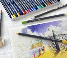FABER-CASTELL Buntstifte Mehrfarbig