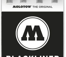 MOLOTOW Blackliner Fineliner-Set 0.6 + 0.5 + 0.7 + 1.0 mm Schwarz