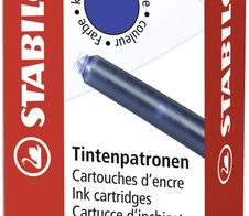 STABILO Tintenpatronen für Füller königsblau
