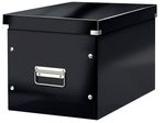 LEITZ Aufbewahrungsbox Click&Store 10,0 l - 26,0 x 26,0 x 24,0 cm schwarz