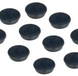 FRANKEN Magnet Ø 3,2 x 0,7 schwarz