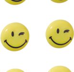 FRANKEN Magnete Ø 3,0 gelb