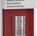 SIGEL Magnete Ø 1,0 x 1,0 silber