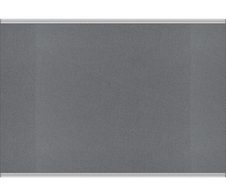 MAUL Pinnwand 90,0 x 60,0 cm grau