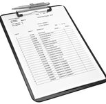 WEDO Klemmbrett DIN A4 schwarz