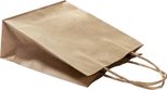 folia Tragetaschen 18,0 x 21,0 cm braun