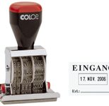 COLOP Datumstempel mit Text "EINGANG"