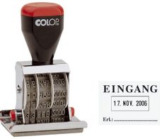 COLOP Datumstempel mit Text "EINGANG"