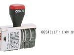 COLOP Datumstempel mit Text 04000/WD