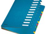LEITZ Ordnungsmappe DIN A4 12-Fach  blau