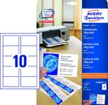AVERY Zweckform Visitenkarten 185 g/m² matt weiß