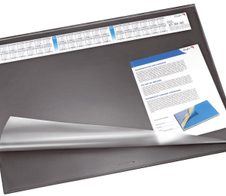 Läufer Schreibtischunterlage 65,0 x 52,0 cm schwarz