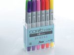 COPIC® Ciao 12er Set Layoutmarker-Set 1.0 + 6.0 mm Mehrfarbig