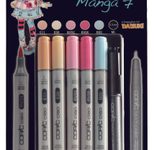 COPIC® Ciao 5+1 Set Manga 7 Layoutmarker-Set 1.0 + 6.0 mm Mehrfarbig