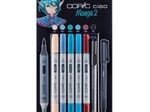 COPIC® Ciao 5+1 Set Manga 2 Layoutmarker-Set 1.0 + 6.0 mm Mehrfarbig