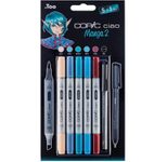 COPIC® Ciao 5+1 Set Manga 2 Layoutmarker-Set 1.0 + 6.0 mm Mehrfarbig