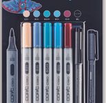 COPIC® Ciao 5+1 Set Manga 2 Layoutmarker-Set 1.0 + 6.0 mm Mehrfarbig