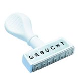 WEDO Textstempel "GEBUCHT"