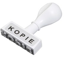 WEDO Textstempel "KOPIE"