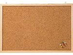 FRANKEN Pinnwand 80,0 x 60,0 cm Kork braun