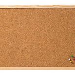 FRANKEN Pinnwand 80,0 x 60,0 cm Kork braun