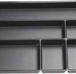 BISLEY Schubladeneinsatz Kunststoff schwarz