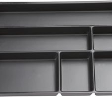 BISLEY Schubladeneinsatz Kunststoff schwarz