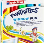 edding Funtastics Window Fun Kreidemarker 2.0 - 6.0 mm Mehrfarbig