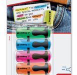 edding Mini Highlighter Textmarker Mehrfarbig