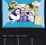 folia Kalender zum Selbstgestalten 21,0 x 30,1 cm