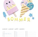 folia Kalender zum Selbstgestalten 21,0 x 30,1 cm