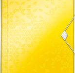 LEITZ Fächermappe DIN A4 6-Fach  gelb