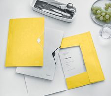 LEITZ Eckspanner WOW DIN A4 gelb