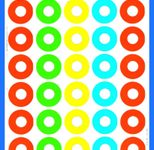 AVERY Zweckform Lochverstärker rot, grün, gelb, blau