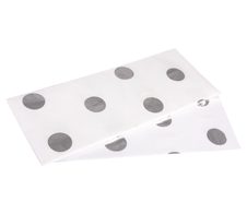 Rayher Seidenpapier 50 cm  x 75 cm weiß/silber