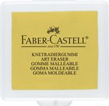 FABER-CASTELL Knetgummi gelb, rot oder blau