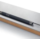 SIGEL Stiftablage 24,0 x 7,5 x 2,3 cm silber/holzfarben