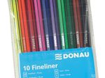 DONAU Fineliner 0.4 mm Mehrfarbig