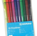 DONAU Fineliner 0.4 mm Mehrfarbig