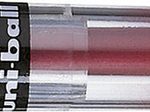 uni-ball Signo-metal Gelschreiber 0.6 mm, Schreibfarbe: Rot