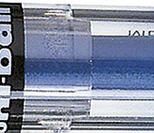 uni-ball Signo-metal Gelschreiber 0.6 mm, Schreibfarbe: Blau