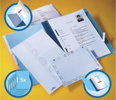 DURABLE Personalhefter DIN A4 kaufmännische Heftung blau