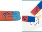 Läufer Radiergummi rot/blau