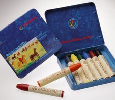 STOCKMAR Wachsmalstifte farbsortiert